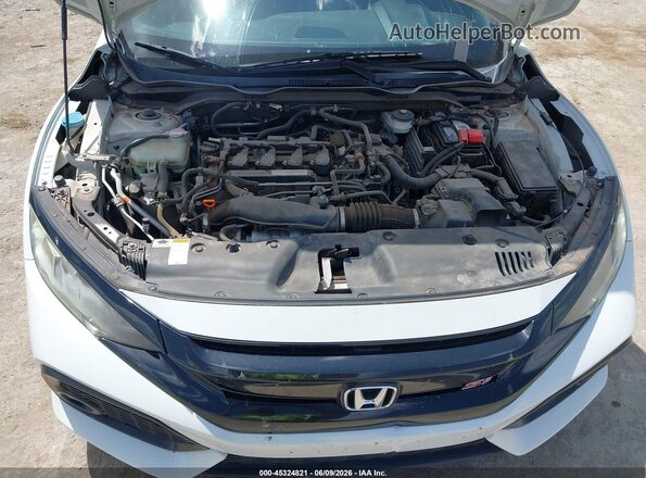 2HGFC3A55KH750667 2019 HONDA CIVIC White Հետևի տեսք