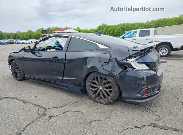 2HGFC3A56LH753949 2020 HONDA CIVIC Black Rear left