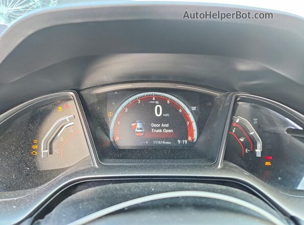 2HGFC3A58JH751908 2018 HONDA CIVIC Black 