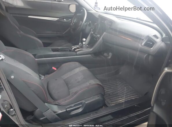 2HGFC3A58JH755781 2018 HONDA CIVIC Black Սալոնի դիմացի տեսք