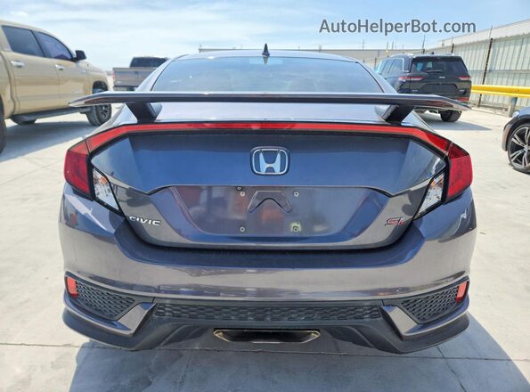 2HGFC3A5XLH754182 2020 HONDA CIVIC Charcoal Вид ззаду