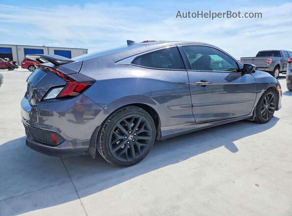 2HGFC3A5XLH754182 2020 HONDA CIVIC Charcoal Задня права чверть