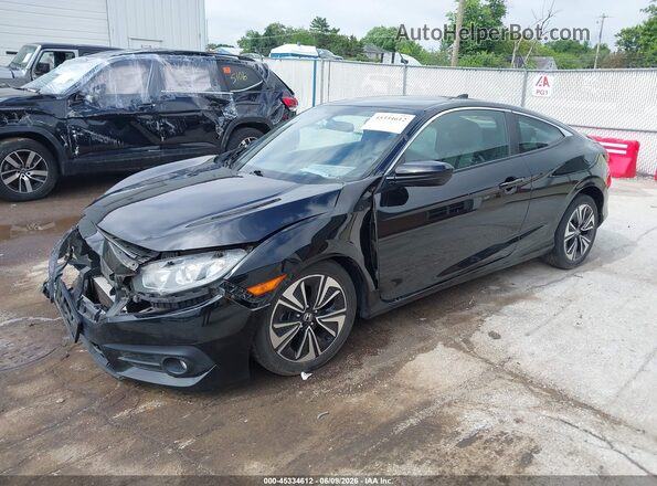 2HGFC3B30HH350294 2017 HONDA CIVIC Black Przód lewy