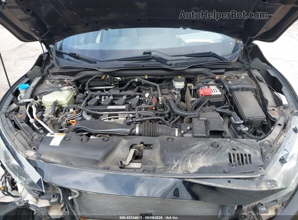 2HGFC3B30HH350294 2017 HONDA CIVIC Black Widok z tyłu
