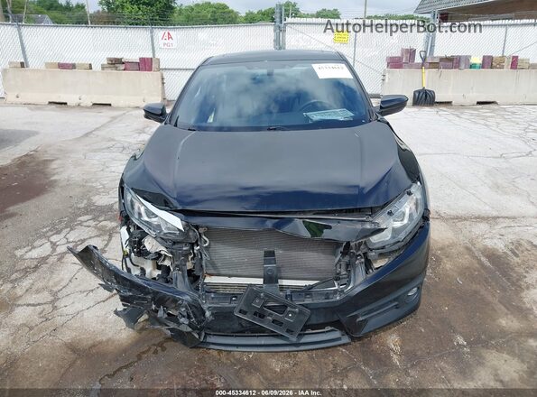 2HGFC3B30HH350294 2017 HONDA CIVIC Black Widok wnętrza z tyłu