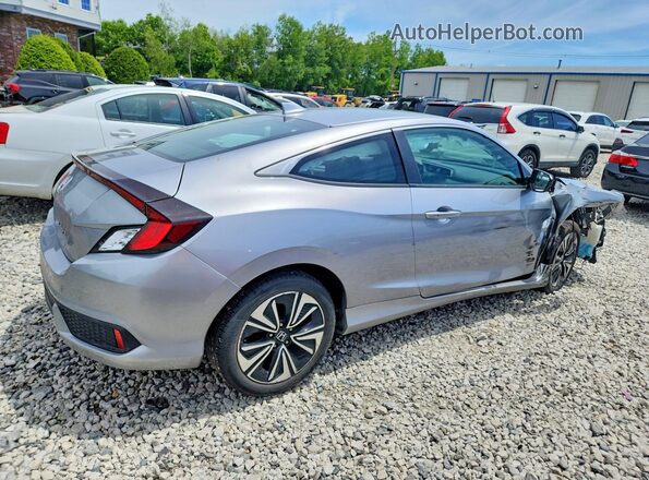 2HGFC3B30JH353363 2018 HONDA CIVIC Gray Задня права чверть