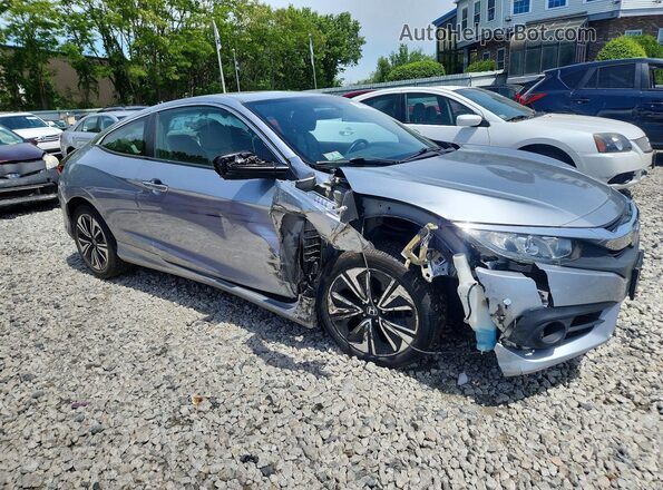 2HGFC3B30JH353363 2018 HONDA CIVIC Gray Передня права чверть