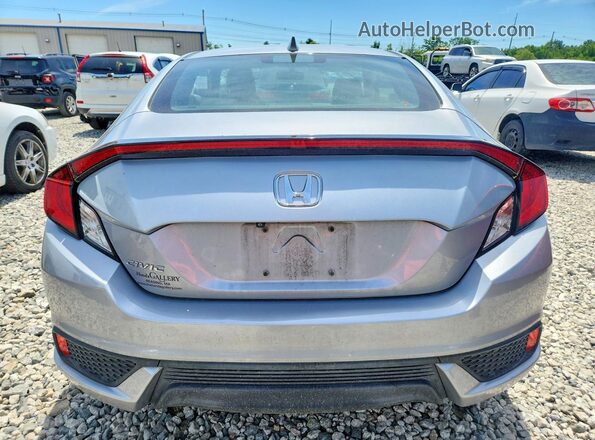 2HGFC3B30JH353363 2018 HONDA CIVIC Gray Вид ззаду