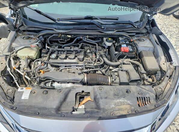 2HGFC3B30JH353363 2018 HONDA CIVIC Gray Вид задньої частини салону