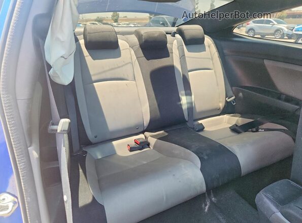 2HGFC3B30JH355677 2018 HONDA CIVIC Синий Вид задних сидений