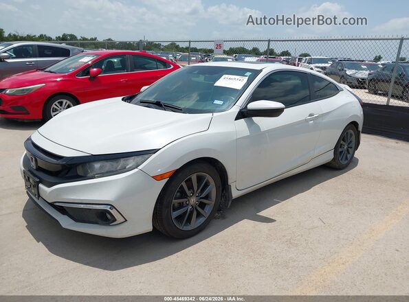 2HGFC3B30LH351289 2020 HONDA CIVIC White Przód lewy