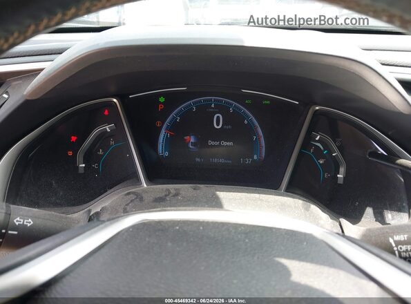 2HGFC3B30LH351289 2020 HONDA CIVIC White Widok tylnych siedzeń