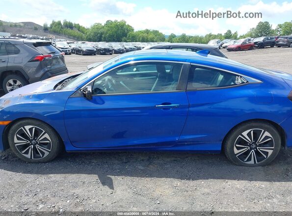 2HGFC3B31GH362095 2016 HONDA CIVIC Blue Widok wnętrza 360 stopni
