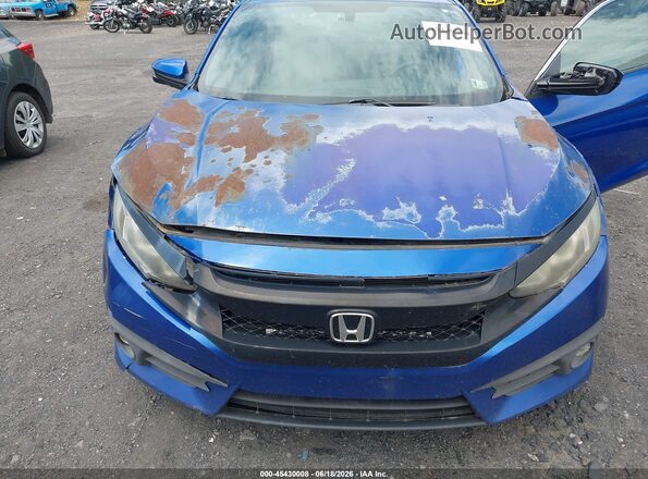 2HGFC3B31GH362095 2016 HONDA CIVIC Blue Widok z przodu