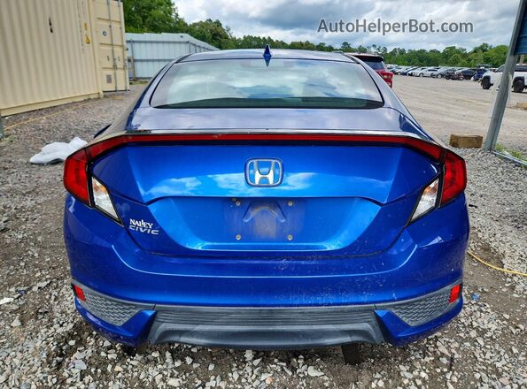 2HGFC3B31HH360476 2017 HONDA CIVIC Синий Вид сзади
