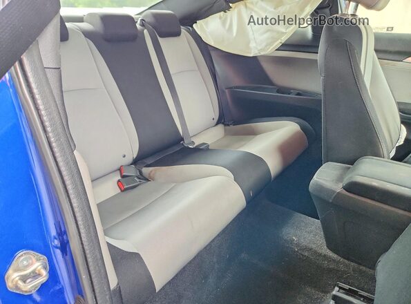 2HGFC3B31HH360476 2017 HONDA CIVIC Синий Вид задних сидений