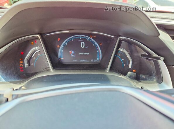 2HGFC3B32KH353897 2019 HONDA CIVIC Красный 
