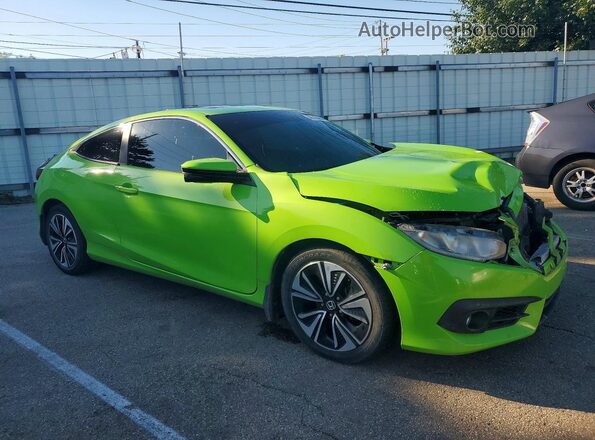 2HGFC3B33HH354081 2017 HONDA CIVIC Green Передня права чверть