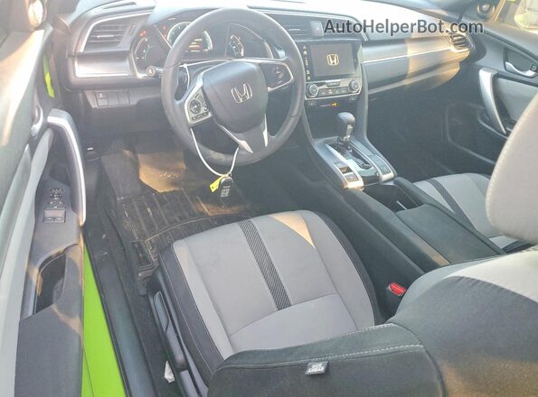 2HGFC3B33HH354081 2017 HONDA CIVIC Green Вид панелі приладів