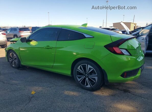2HGFC3B33HH354081 2017 HONDA CIVIC Green Задня ліва чверть