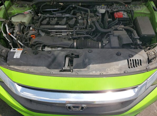 2HGFC3B33HH355585 2017 HONDA CIVIC Green Սալոնի հետևի տեսք