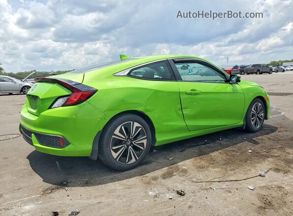 2HGFC3B33HH355585 2017 HONDA CIVIC Green Հետևի աջ