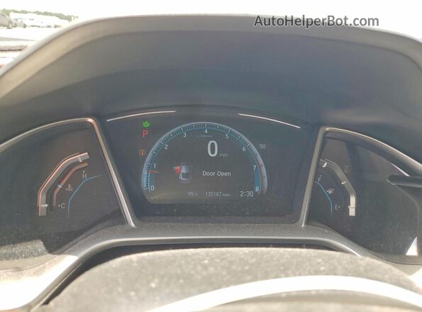 2HGFC3B33HH355585 2017 HONDA CIVIC Green Սարքավորումների վահանակի տեսք