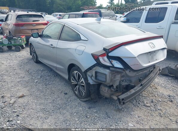 2HGFC3B33HH359653 2017 HONDA CIVIC Silver Rear left