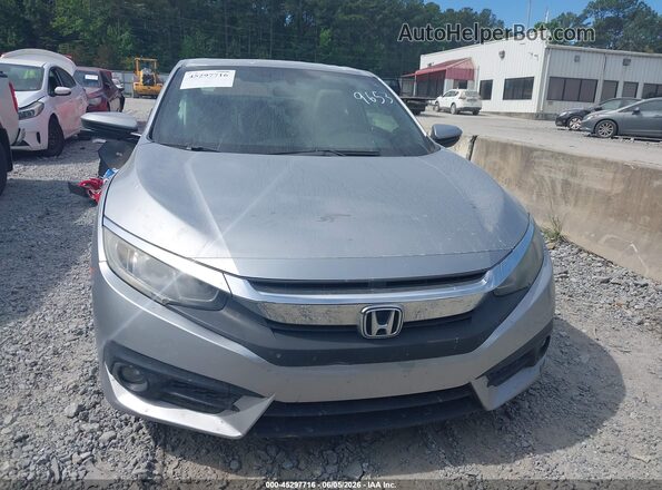 2HGFC3B33HH359653 2017 HONDA CIVIC Silver Dashboard view