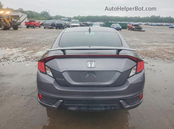 2HGFC3B33KH354783 2019 HONDA CIVIC Gray Widok z tyłu