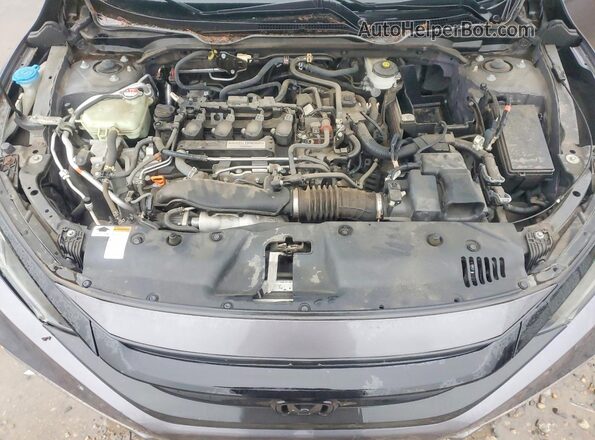 2HGFC3B33KH354783 2019 HONDA CIVIC Gray Widok wnętrza z tyłu