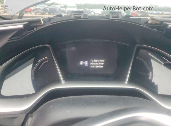 2HGFC3B33KH354783 2019 HONDA CIVIC Gray Widok zestawu wskaźników
