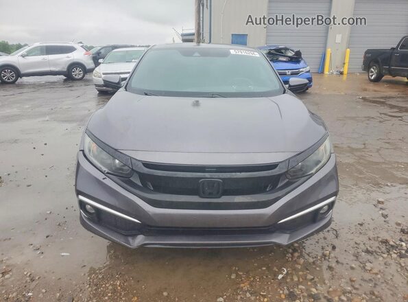 2HGFC3B33KH354783 2019 HONDA CIVIC Gray Widok z przodu