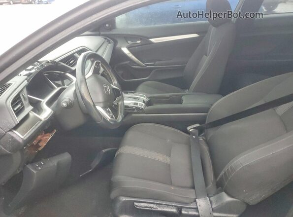2HGFC3B33KH354783 2019 HONDA CIVIC Gray Widok wnętrza z przodu