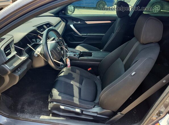2HGFC3B33LH352565 2020 HONDA CIVIC Gray Widok wnętrza z przodu