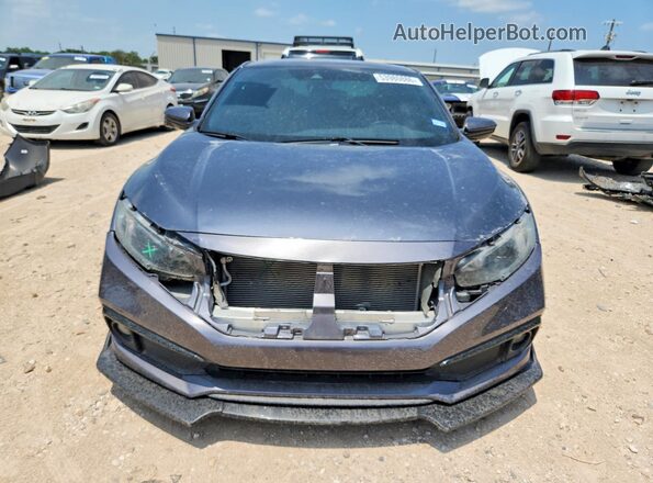 2HGFC3B33LH352565 2020 HONDA CIVIC Gray Widok z przodu