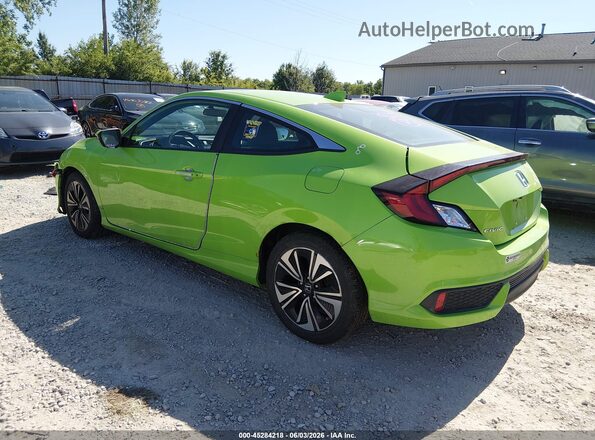 2HGFC3B34GH358137 2016 HONDA CIVIC Green უკანა მარცხენა