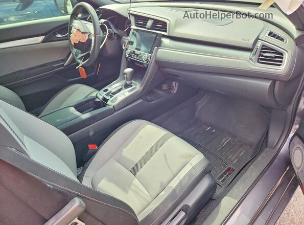 2HGFC3B35HH358388 2017 HONDA CIVIC Gray წინა პანელის ხედი