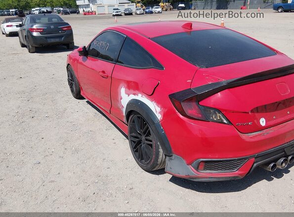 2HGFC3B37GH361632 2016 HONDA CIVIC Red 