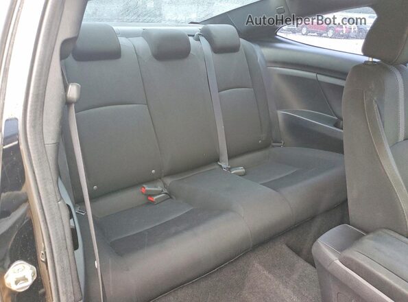 2HGFC3B37KH351787 2019 HONDA CIVIC Black უკანა სავარძლების ხედი