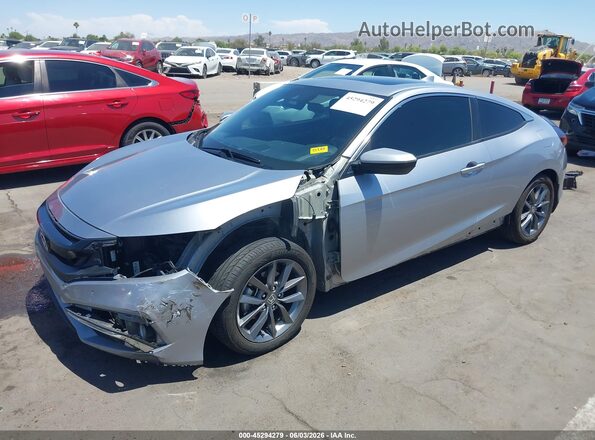 2HGFC3B37KH354902 2019 HONDA CIVIC Gray Przód lewy