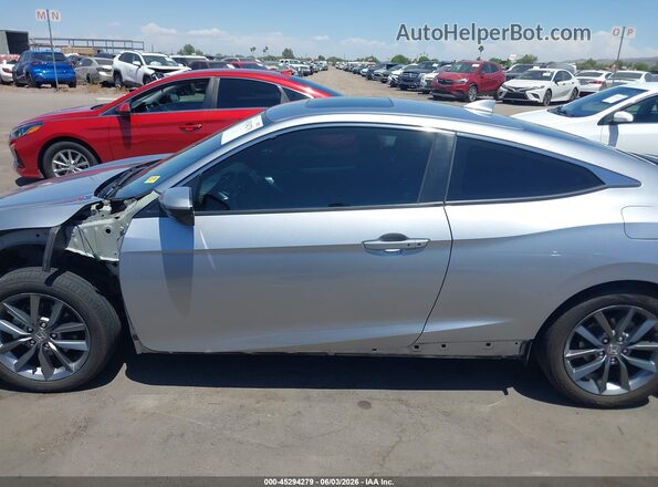 2HGFC3B37KH354902 2019 HONDA CIVIC Gray 