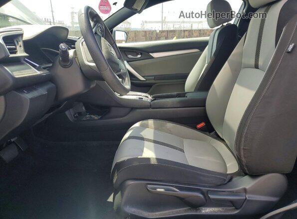 2HGFC3B38HH358384 2017 HONDA CIVIC Серый Вид салона спереди