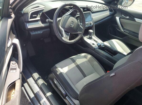 2HGFC3B38HH358384 2017 HONDA CIVIC Серый Вид панели приборов
