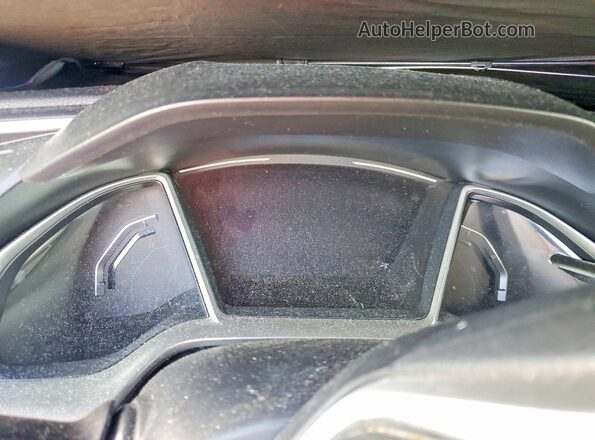 2HGFC3B38HH358384 2017 HONDA CIVIC Серый Вид щитка приборов