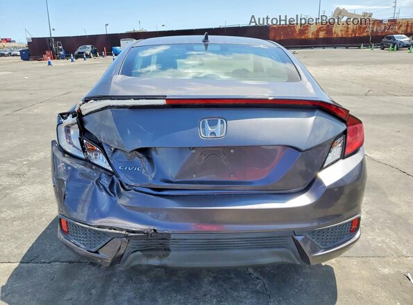 2HGFC3B38HH358384 2017 HONDA CIVIC Серый Вид сзади