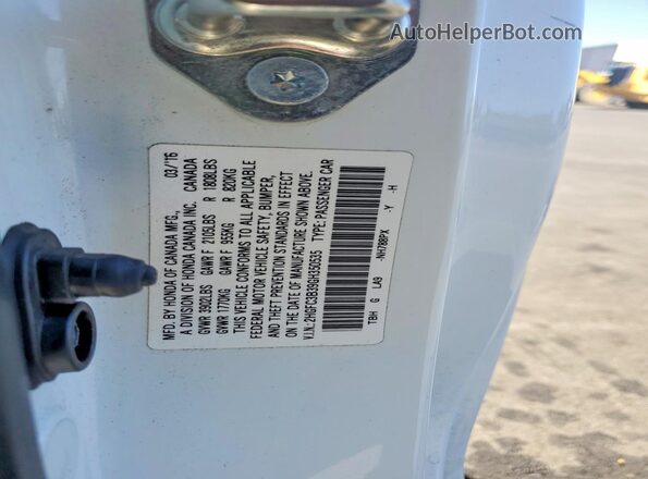 2HGFC3B39GH350535 2016 HONDA CIVIC White Շարժիչի բաժամունքի տեսք