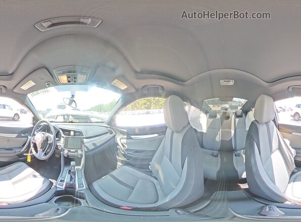 2HGFC3B39GH350986 2016 HONDA CIVIC White Widok naklejki z numerem VIN