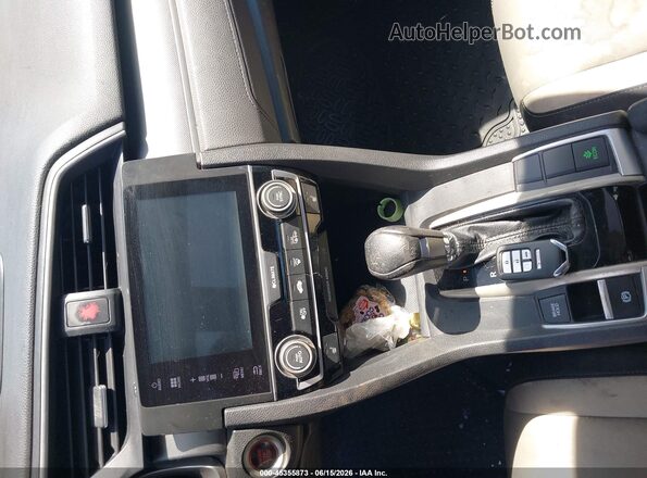 2HGFC3B39GH354598 2016 HONDA CIVIC White Dashboard view