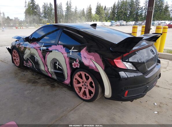 2HGFC3B39LH351663 2020 HONDA CIVIC Черный Задняя левая четверть